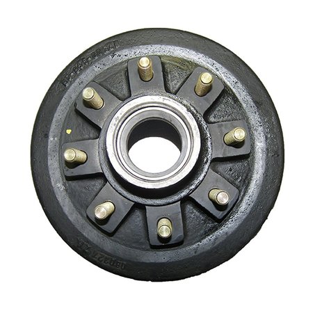 AP PRODUCTS AP Products 014-134543 Brake Drum/Hub 8 on 6.5", 6,000 - 7,000 lbs., 12" Brake - 0.5625" Studs 014-134543